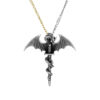 Wholesale titanium steel necklace retro pterosaur sword pendant men's dragon tide cool pendant SP906