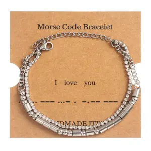 I Love You Silver Diamond