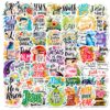 oly-4f60a1e170991b71e33331c91b39b45a Wholesale 50 new bible stickers creative positive energy text short sentences inspirational English sentences waterproof hand book stickers