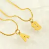 Wholesale 304 Stainless Steel Casual Letter Pendant Necklace