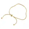 Wholesale PVD Coated Real Gold Plated 18K Gold Solid Color 304 Stainless Steel Simple Style Waterproof Non Tarnish Bracelets Anklet Necklace
