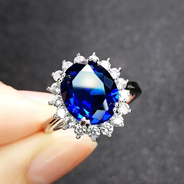Copper Plating Artificial Gemstones Crystal Jewelry Sets