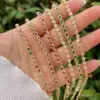 Wholesale Jewelry Classic Style Round Copper Zircon 18K Gold Plated Inlay Bracelets
