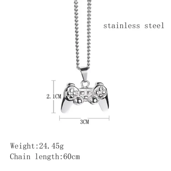 Wholesale PVD Coated Real Gold Plated 18K Gold 304 Stainless Steel Hip-Hop Waterproof Non Tarnish 304 Stainless Steel Pendant Necklace