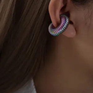 Colorful Thread Ear Clip