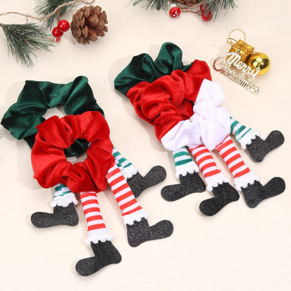 Wholesale Christmas cute ball head plush hair band