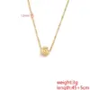Wholesale Summer Beach Vacation Shell Starfish Design Stainless Steel Necklace Women's Fashion Clavicle Chain Ocean Series Jewelry