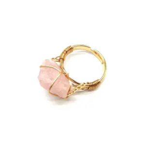 Pink crystal / Adjustable Opening