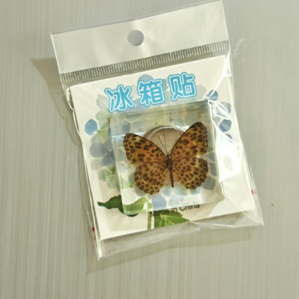 Wholesale Creative Real Insect Refrigerator Magnet Tourist Attractions Cultural and Creative Gift Souvenirs Cute Three-dimensional Magnetic Refrigerator Magnet