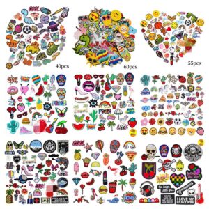 Wholesale New Cross-Border Hot-Selling Patch Set Embroider Patch Combination Embroider Stamp Cartoon Patch Animal Smiley Face Cloth Patch