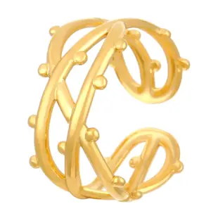 29 18k real gold vine 9374