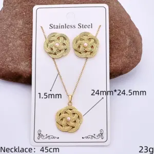 Gold / 24mm*24.5mm / 1 Piece