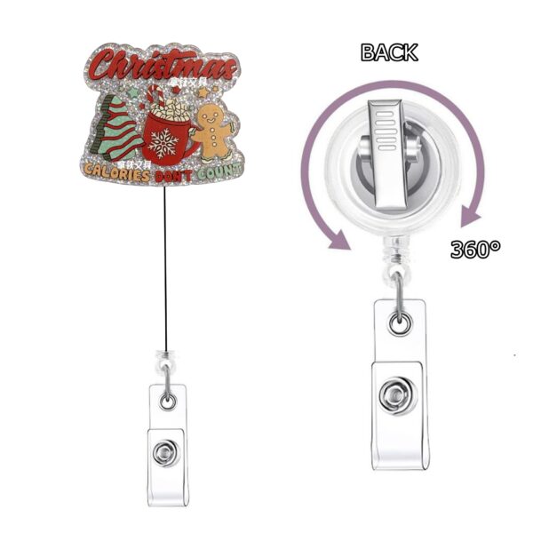 Wholesale Christmas Doctor Pull-Out Nurse Badge Scroll