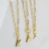 Wholesale Fashion Letter Titanium Steel Plating Pendant Necklace 1 Piece
