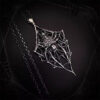 oly-4fedaebf134d272d9fda60de2fdf354e Wholesale New Dark Spider Pendant Necklace European and American Stylish Exaggerated Gothic Halloween Spider Web Jewelry