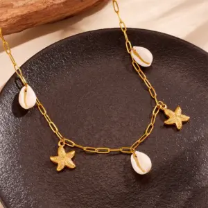 Shell Starfish Necklace