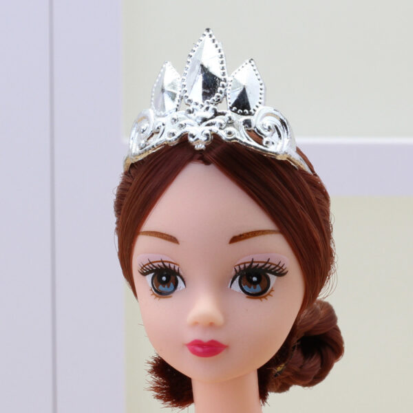 Wholesale toy accessories multi-color girl princess doll jewelry crown