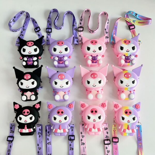 Wholesale 2024 New Cute Bear Wallet Fashion Trend Crossbody Shoulder Bag Outdoor Chilen Coin Purse