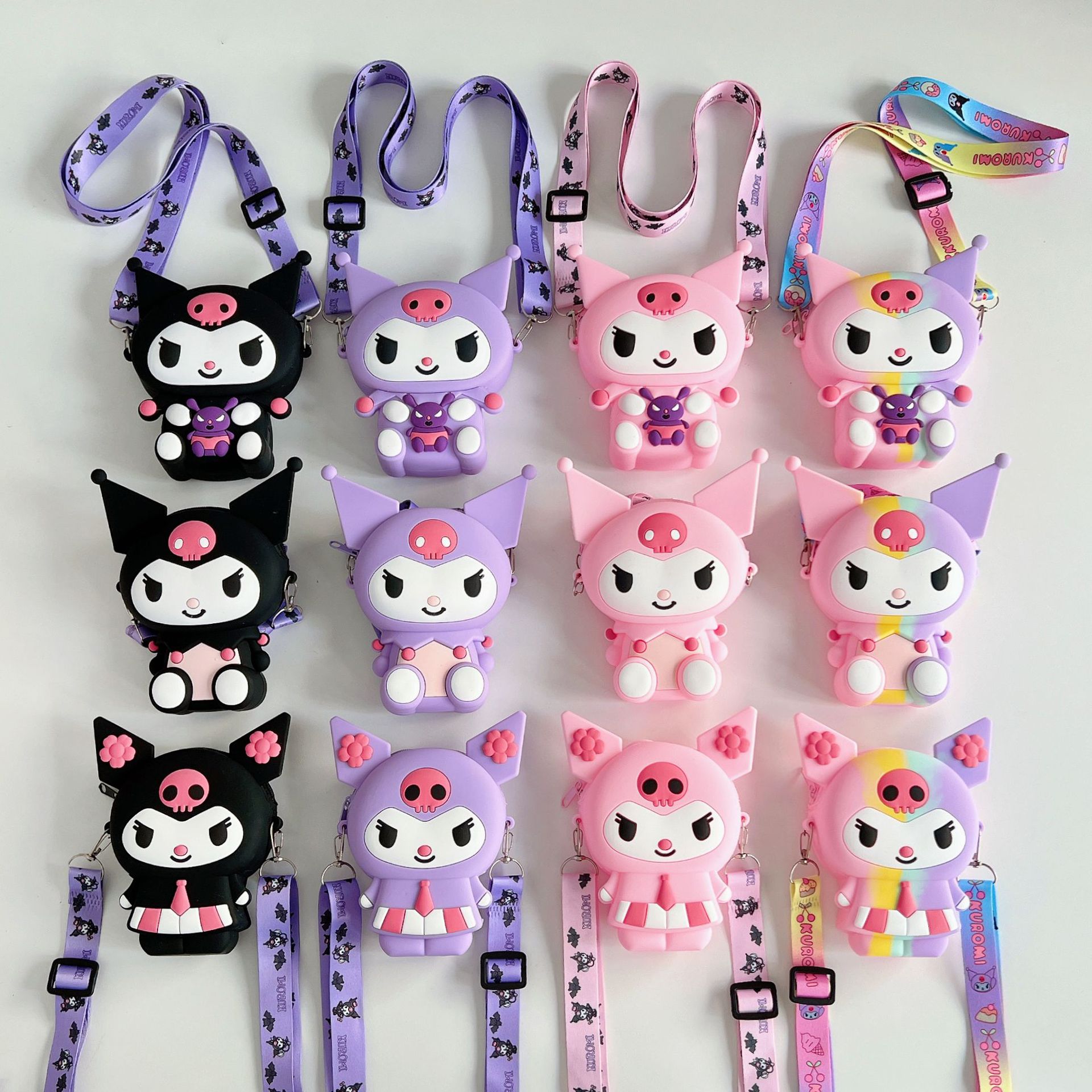 Wholesale 2024 New Cute Bear Wallet Fashion Trend Crossbody Shoulder Bag Outdoor Chilen Coin Purse