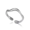 Wholesale Jewelry Simple Style Solid Color 304 Stainless Steel Plating Stainless Steel Rings