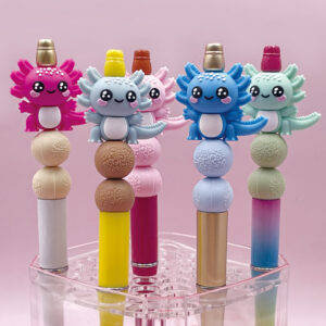 Wholesale 20pcs/pack 3D silicone epoxy beads for baby teething