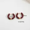 Wholesale Ion Plating (IP) Round 304 Stainless Steel Sweet Waterproof Non Tarnish Earrings