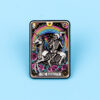 Wholesale Skull Tarot Card Brooch Cartoon Metal Badge Accessories