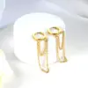 Wholesale 1 Pair Fashion Solid Color Stainless Steel Plating Earrings