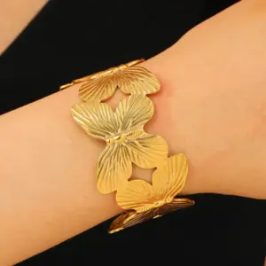 18K Real Gold Butterfly DZ-958