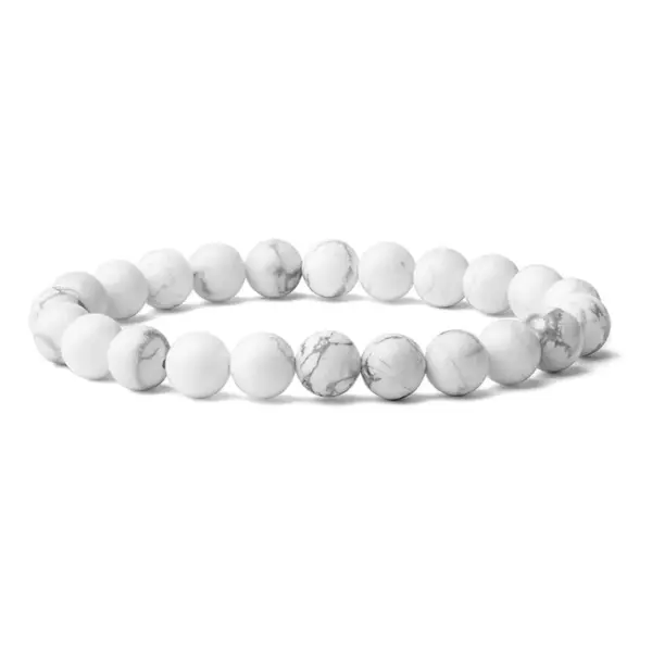 Fashion Round Natural Stone Beaded Bracelets