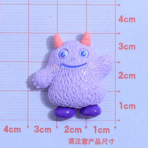 Cartoon monster-purple