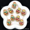 Wholesale Snowman New Year Christmas Hand-painted Beaded String