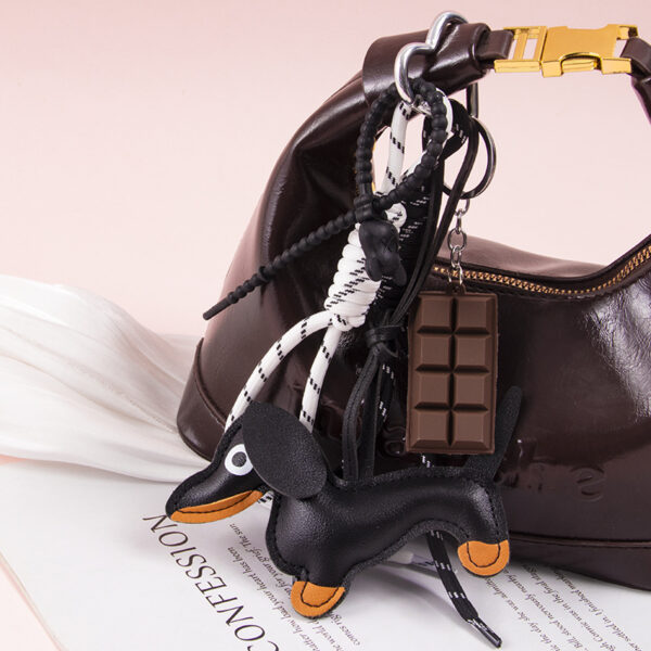 Wholesale Puppy bag keychain pendant