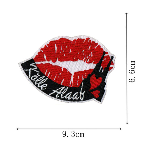 oly-509909999372bfebc9bd479f8c320f9a Wholesale Red cartoon carnival embroidered patch