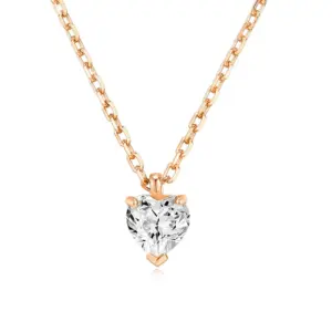 Heart-Shaped / Rose Gold