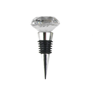 White crystal wine stopper