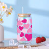 Wholesale New Valentine's Day UV Cup stickers crystal logo pattern 23 cmX11cm in stock
