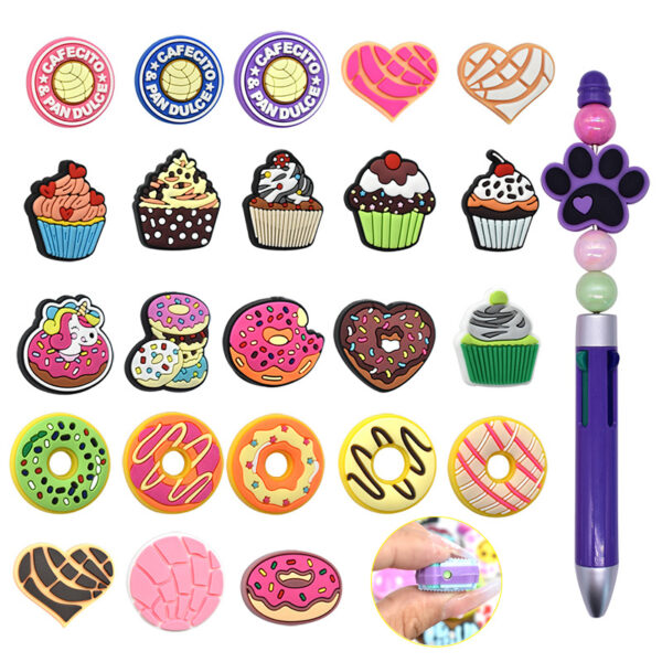 Wholesale Stationery cartoon dessert beads