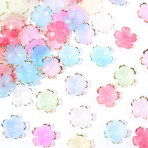 Sakura petals are randomly mixed in color and have a diameter of about 1.8cm