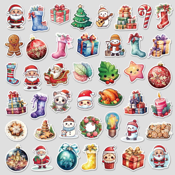 Wholesale 50 Christmas Graffiti Stickers