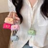 Wholesale Small and Cute Leather Coin Purse Necklace