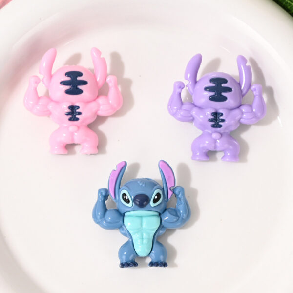 Wholesale Cartoon Rubber Beads Stitch Soft Glue DIY OLY Exclusive