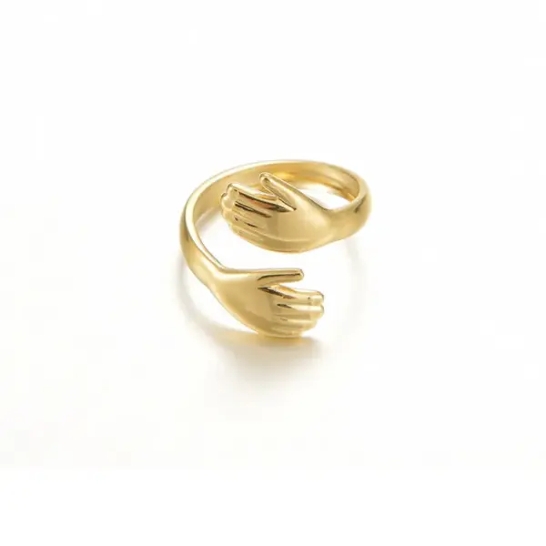 oly-512244fed32a1607950fab995062acf8 Wholesale PVD Coated Real Gold Plated 14K Gold Geometric 304 Stainless Steel Waterproof Non Tarnish