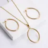 Wholesale Stainless Steel 18K Gold Plated Simple Style Plating U Shape