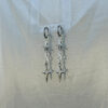 oly-51490cce83f98c587c93ec3a98769854 Wholesale Spiny Mang Star Earrings Gothic Punk op Earrings Cute Alternative Hanging Ear Buckle Earrings