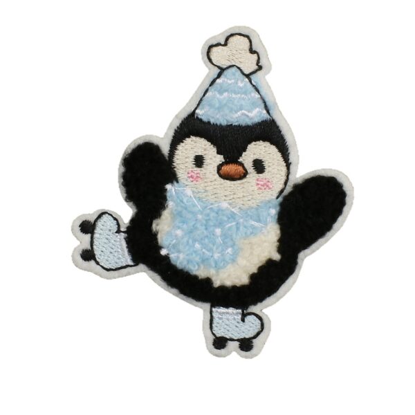 Wholesale Cute penguin embroidered patch