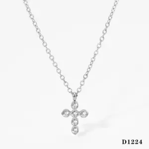 Silver Necklace D1224