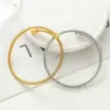 Wholesale Water Plating Solid Color Stainless Steel Titanium Steel Fashion Bangle