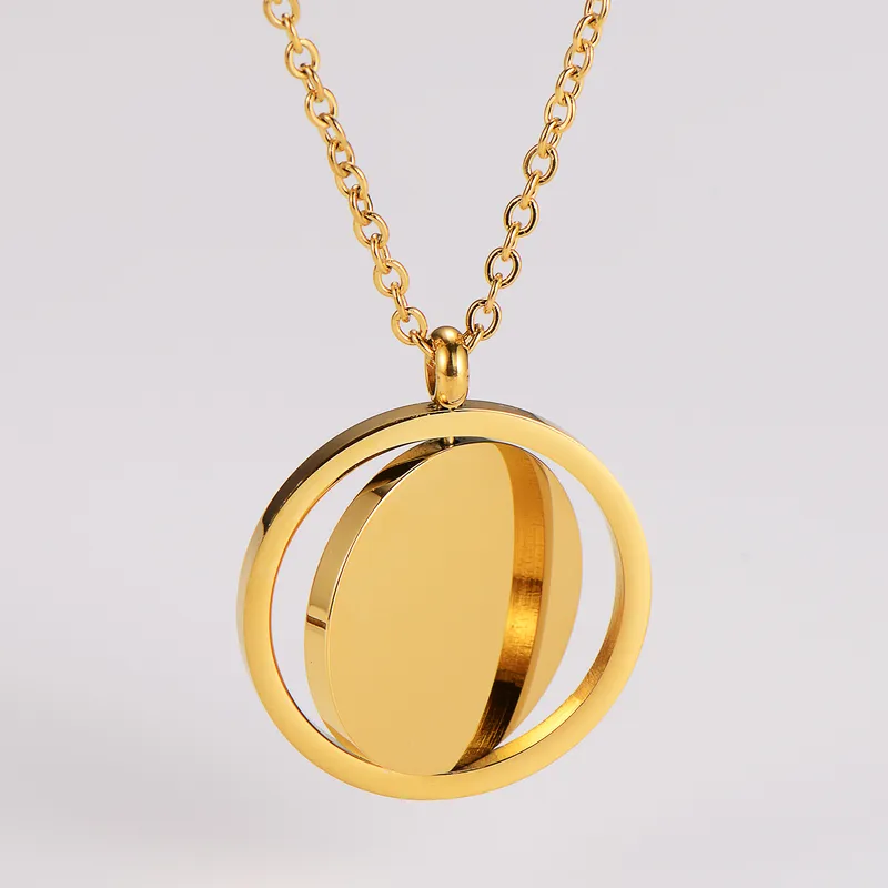 Wholesale Ion Plating (IP) 18K Gold Plated Round 304 Stainless Steel Casual Simple Style Waterproof Non Tarnish 304 Stainless Steel Lobster Trier Clas