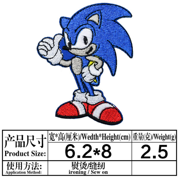 oly-517a83e29b38727b0c7cda1a43963cf8 Wholesale Hedgehog Embroidered Fabric Patch